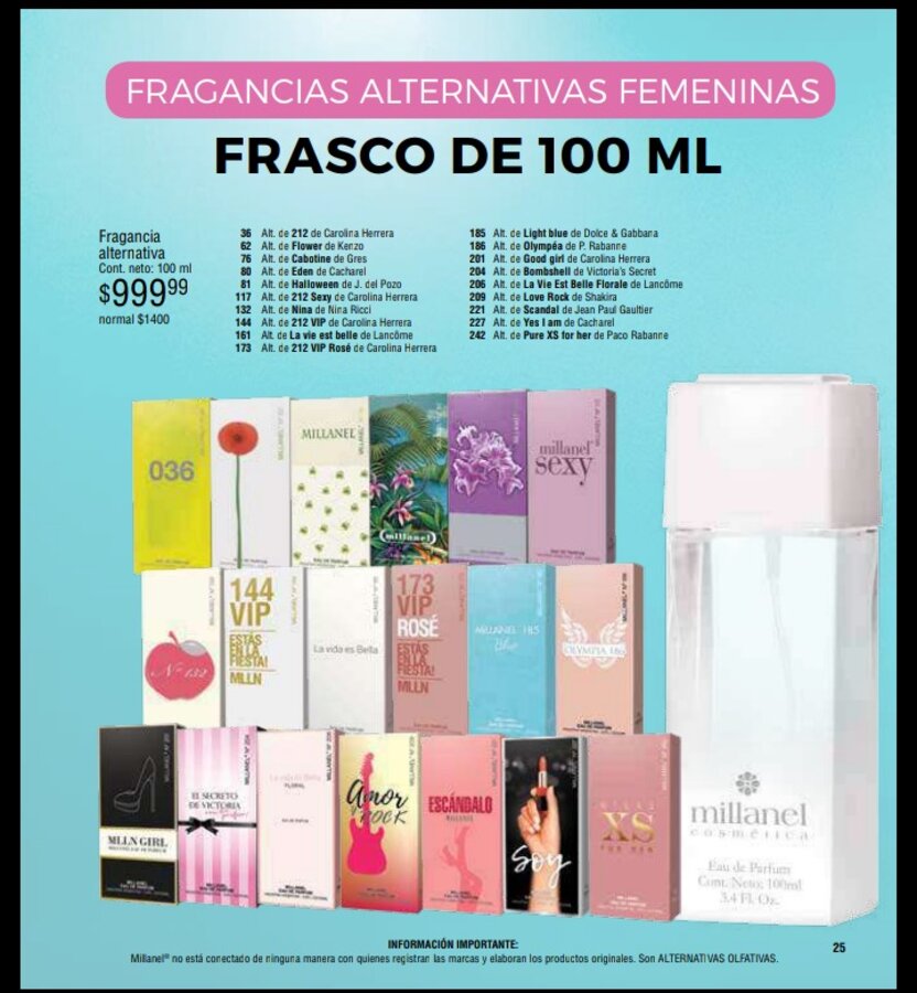 Millanel Cosméticos Y Perfumes | CompraVentaNet.com