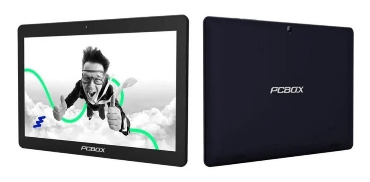 Tablet Pcbox Flash Pcb-T104 10.1 16Gb Negra Y 2Gb De Ram ...