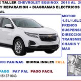 Manual De Taller Chevrolet Equinox 2018