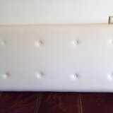 Respaldo De Cuero  Para Montar En Pared.