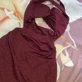 Vestido Bordo