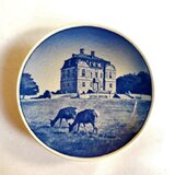 Pequeño Plato Porcelana Denmark Eremitage Slottet