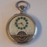 Reloj De Bolsillo Hebdomas 8 Dias Suizo Funciona Perfect